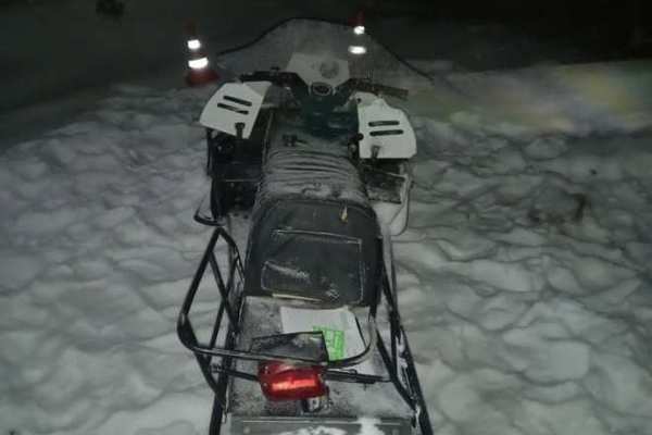 В Бузулукском районе произошло ДТП с участием снегохода