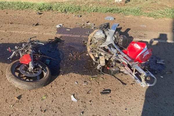 В Тоцком районе мотоциклист врезался в столб и погиб