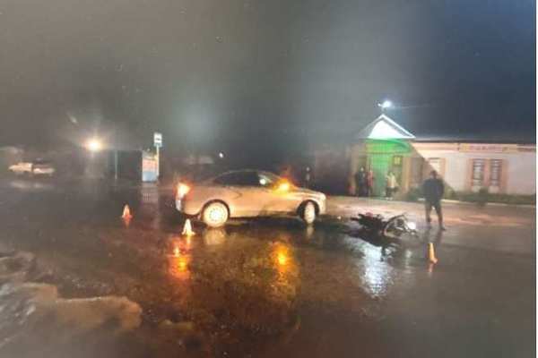 В Орске в ДТП пострадал 16-летний водитель мопеда