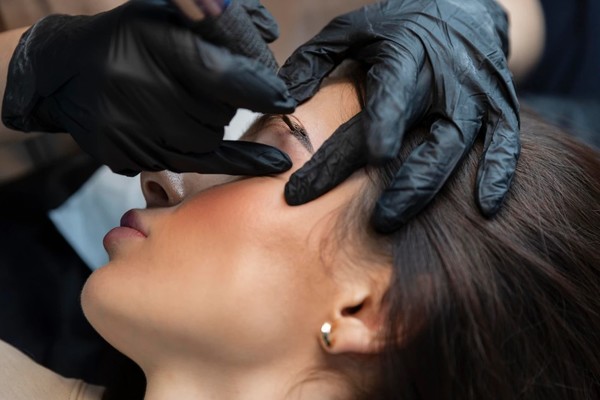 Перманентный макияж бровей в технике «Нанонапыление» за 3100 руб. в школе-студии красоты Capsula 