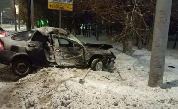 В Оренбурге произошла авария с четырьмя пострадавшими