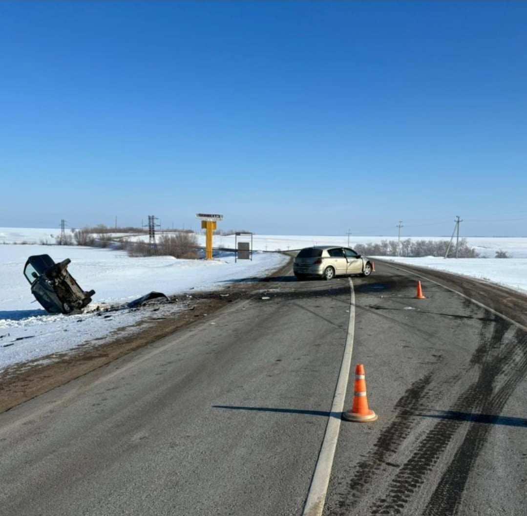 В Ташлинском районе произошло ДТП с пострадавшими