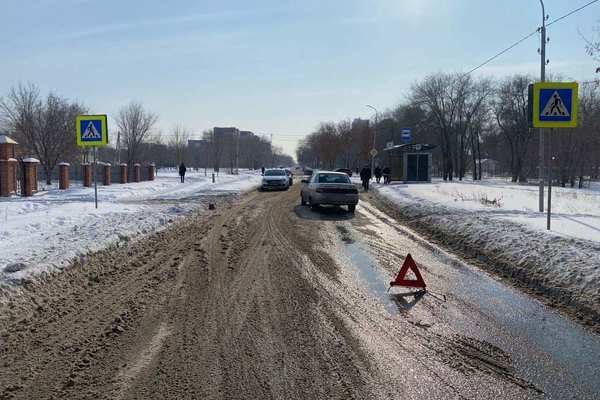 На улице Центральной областного центра произошло ДТП с участием пешехода