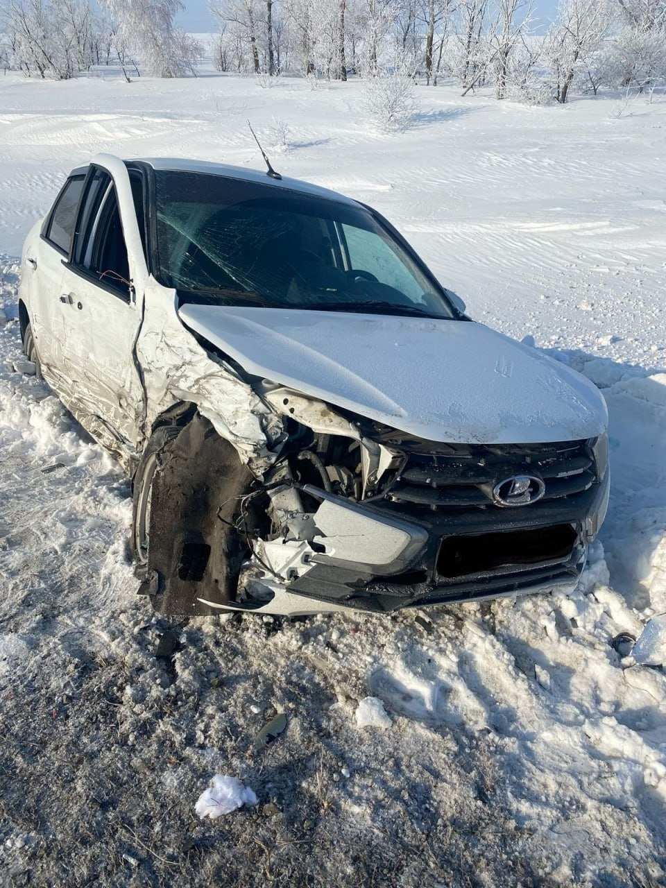 В Сакмарском районе пострадал водитель «Гранты»