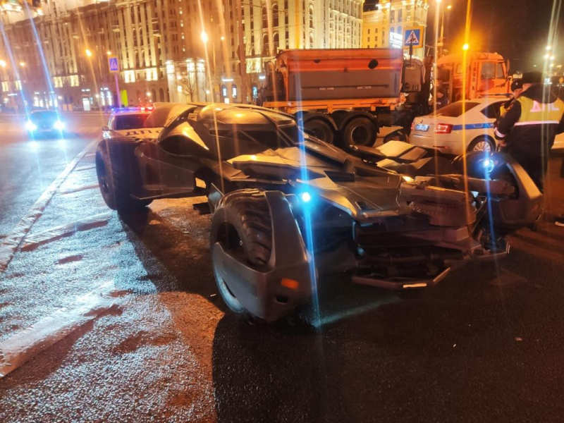 В Москве задержали «бэтмобиль»