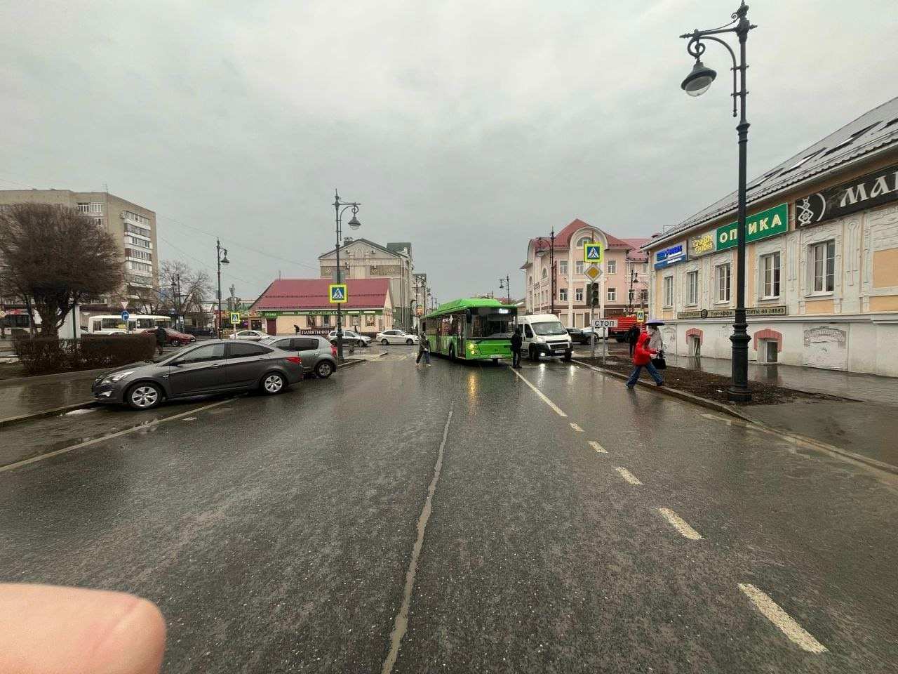 В Оренбурге водитель автобуса сбил женщину-пешехода