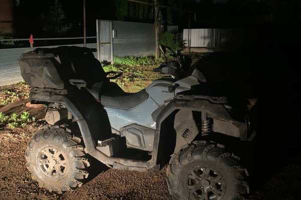 В Сакмарском районе перевернулся водитель квадроцикла