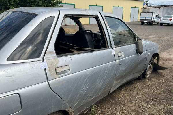 Житель Ташлинского района угнал у односельчанина автомобиль и попал на нём в ДТП