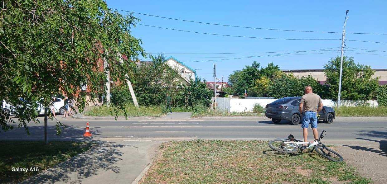 В Оренбурге под колёса автомобиля попал 10-летний велосипедист