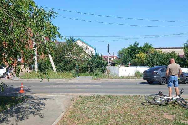 В Оренбурге под колёса автомобиля попал 10-летний велосипедист