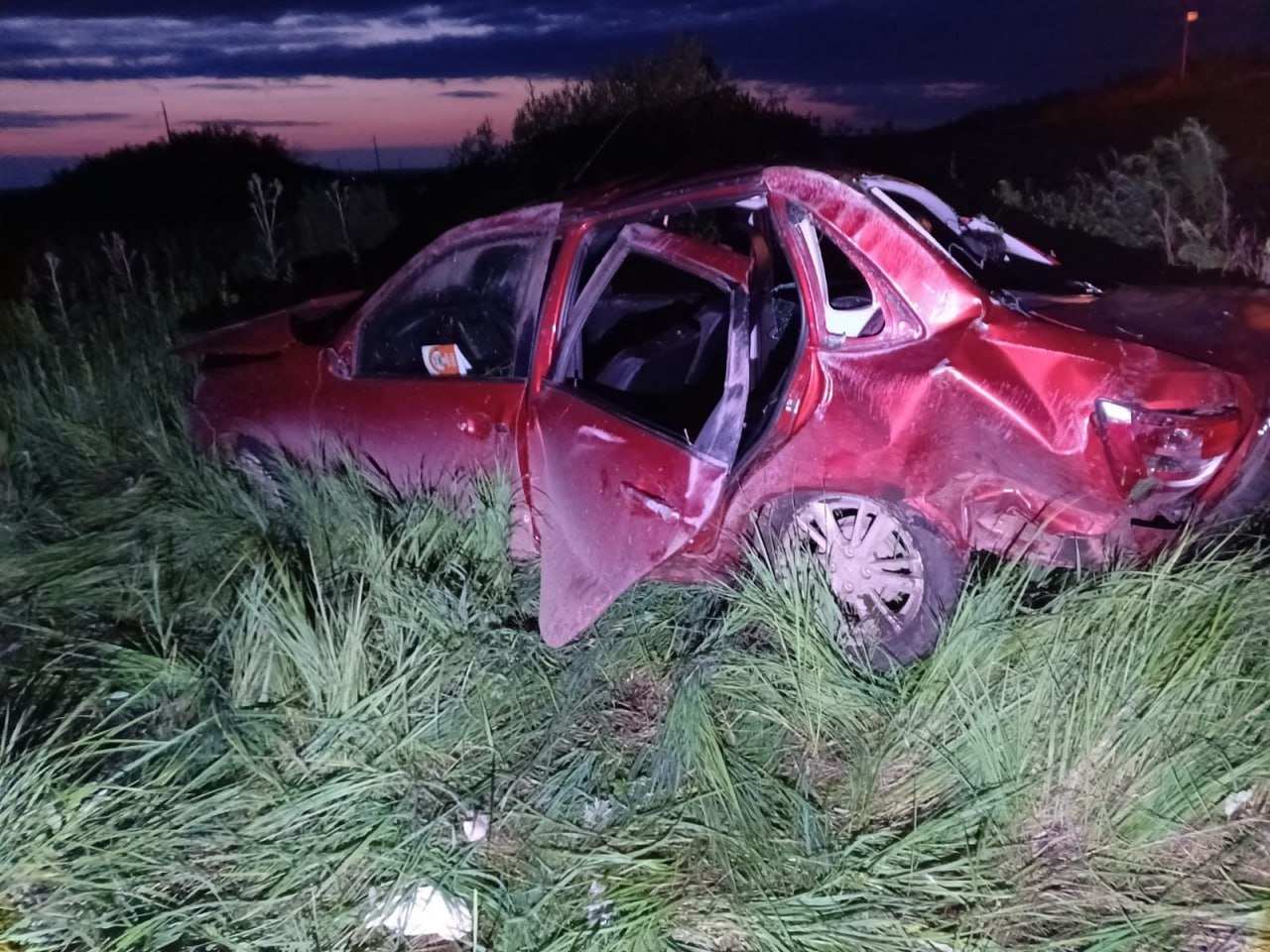 В Бугурусланском районе в результате ДТП пострадали два человека