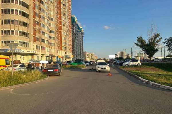 Юный водитель самоката попал под колёса BMW