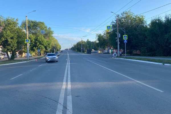 В Оренбурге водитель кроссовера сбил женщину на «зебре»