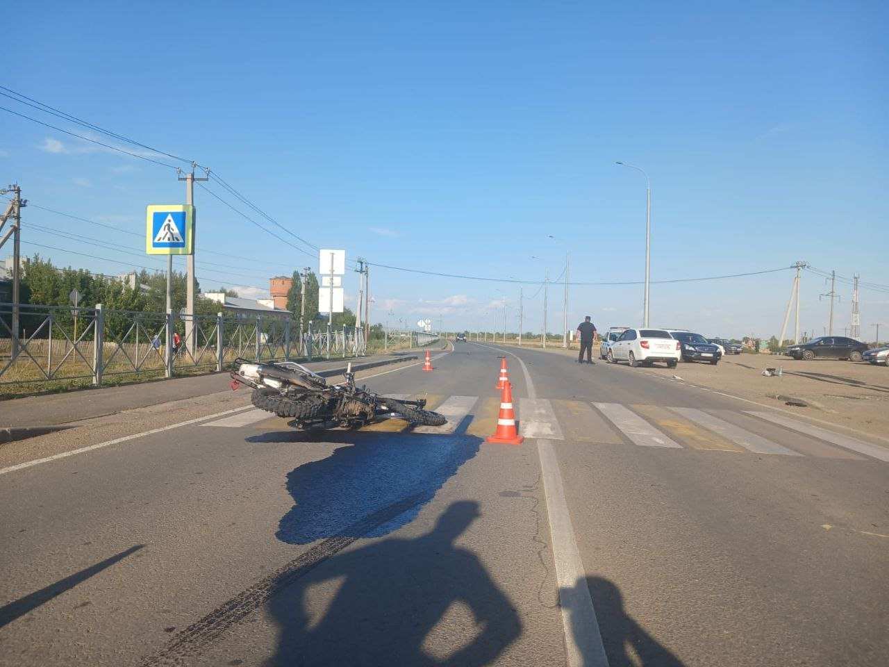 В Оренбуржье снова произошла авария с участием несовершеннолетнего водителя питбайка