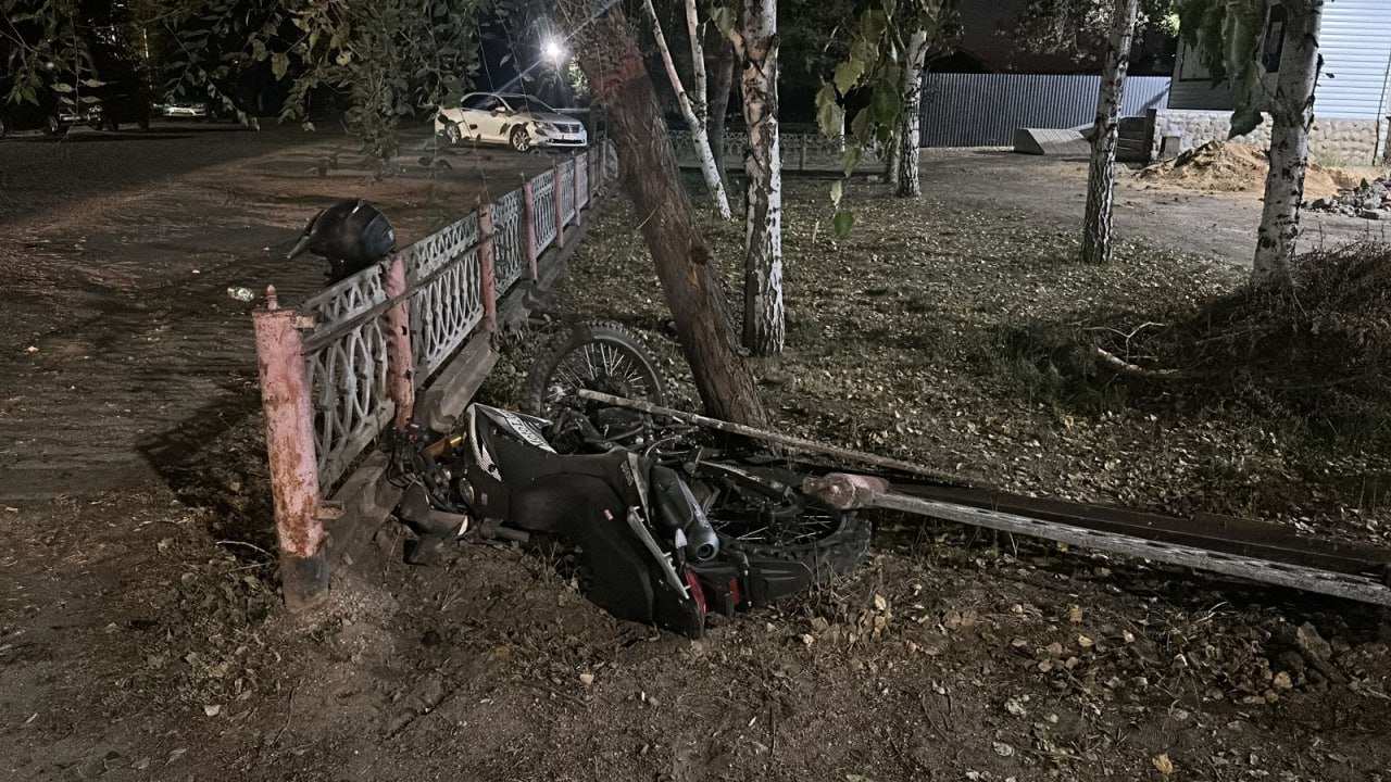 В Акбулаке произошло смертельное ДТП с участием мотоцикла
