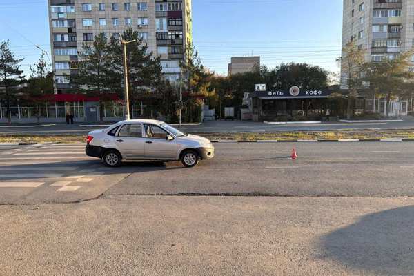 В Орске водитель «Гранты» сбил пешехода