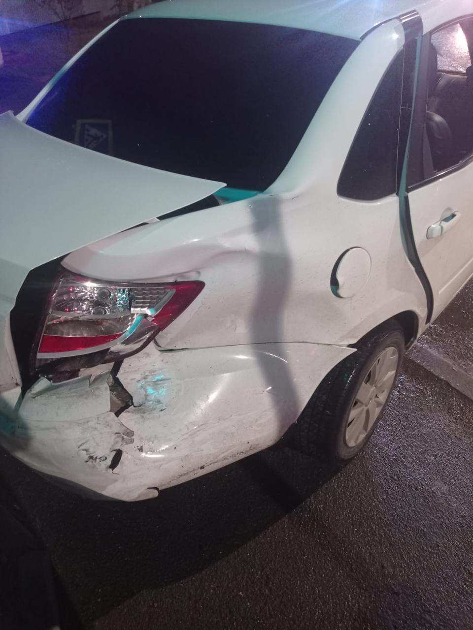 В Оренбурге произошло столкновение двух легковых автомобилей