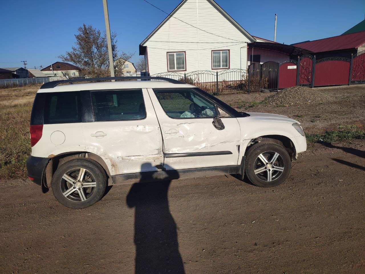 В Саракташском районе произошло ДТП с участием «Шкоды» и «УАЗа»