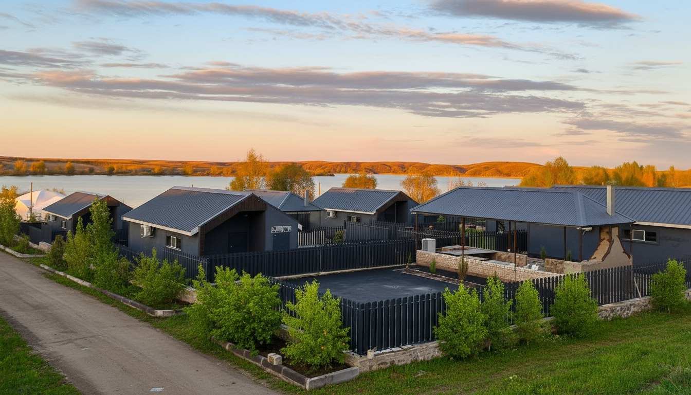 Новая турбаза открылась на Ириклинском водохранилище