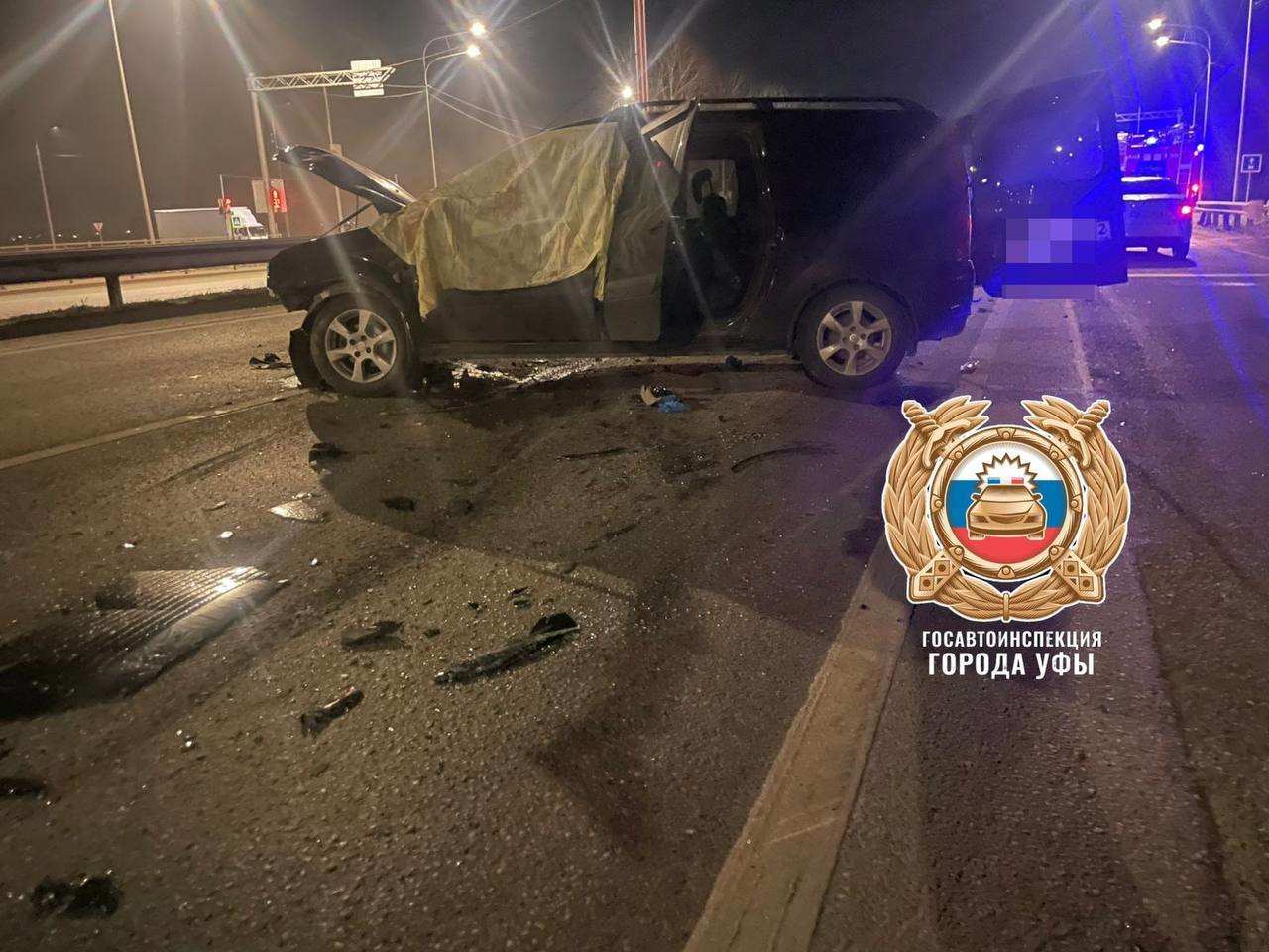 На автодороге Уфа-Оренбург погиб водитель «Лады Ларгус» 