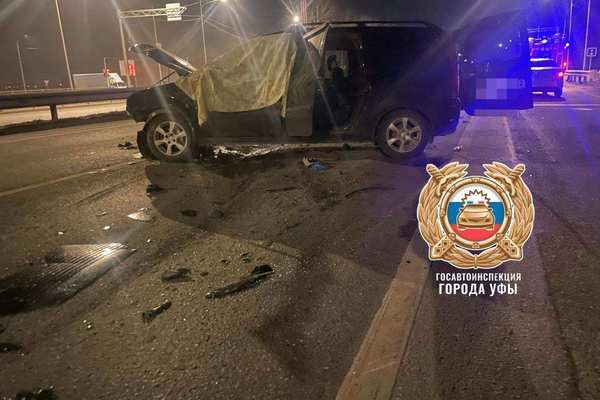 На автодороге Уфа-Оренбург погиб водитель «Лады Ларгус» 