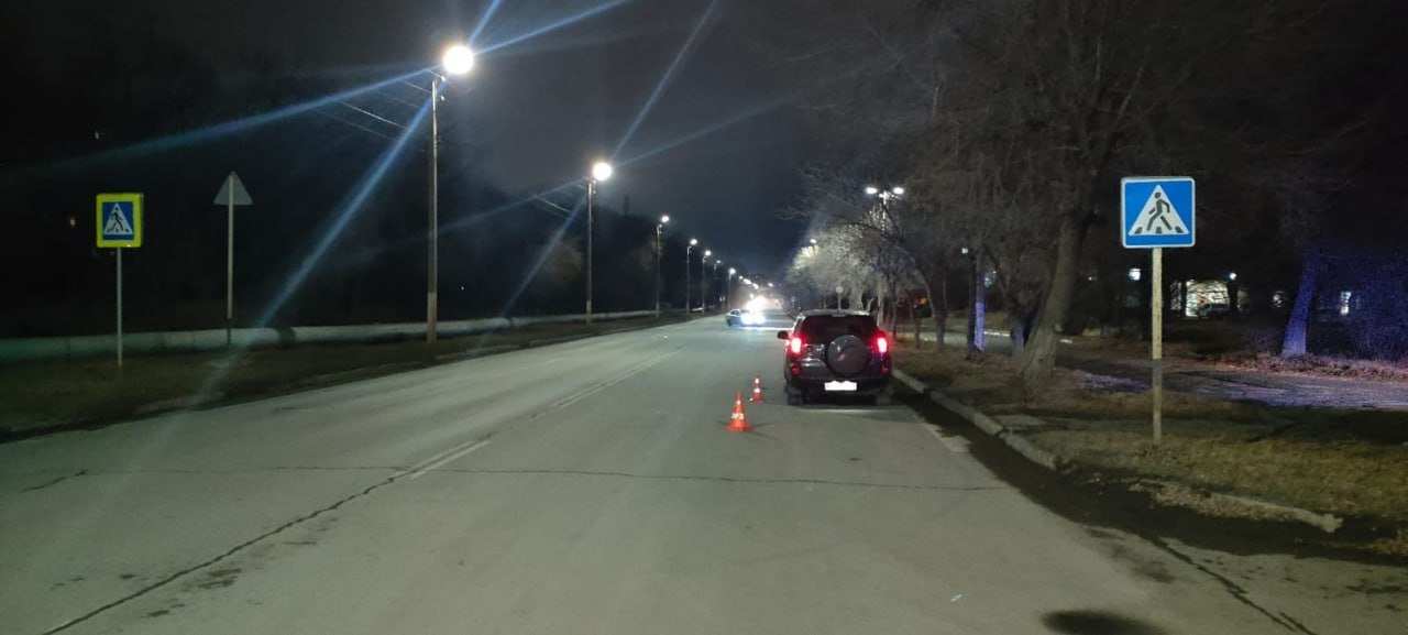 В Новотроицке водитель иномарки сбил пешехода