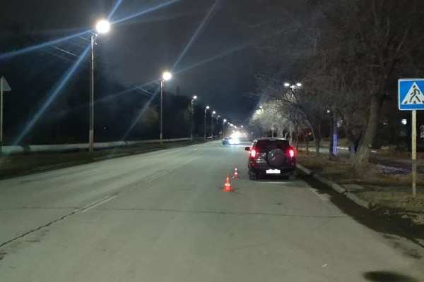 В Новотроицке водитель иномарки сбил пешехода