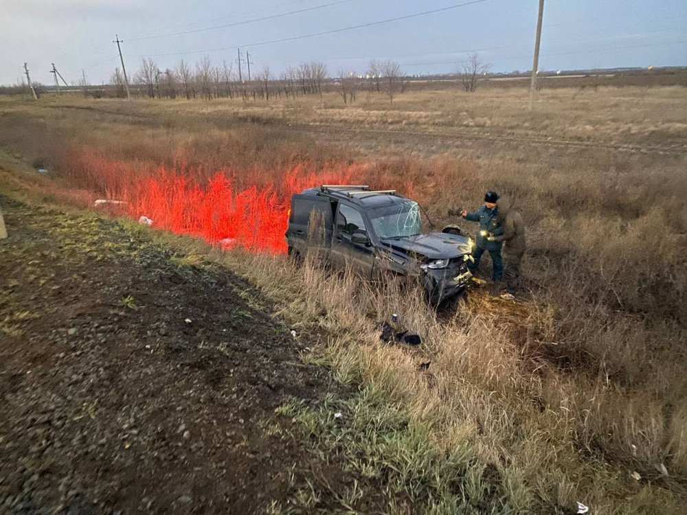 На трассе Оренбург — Соль-Илецк в ДТП погиб человек