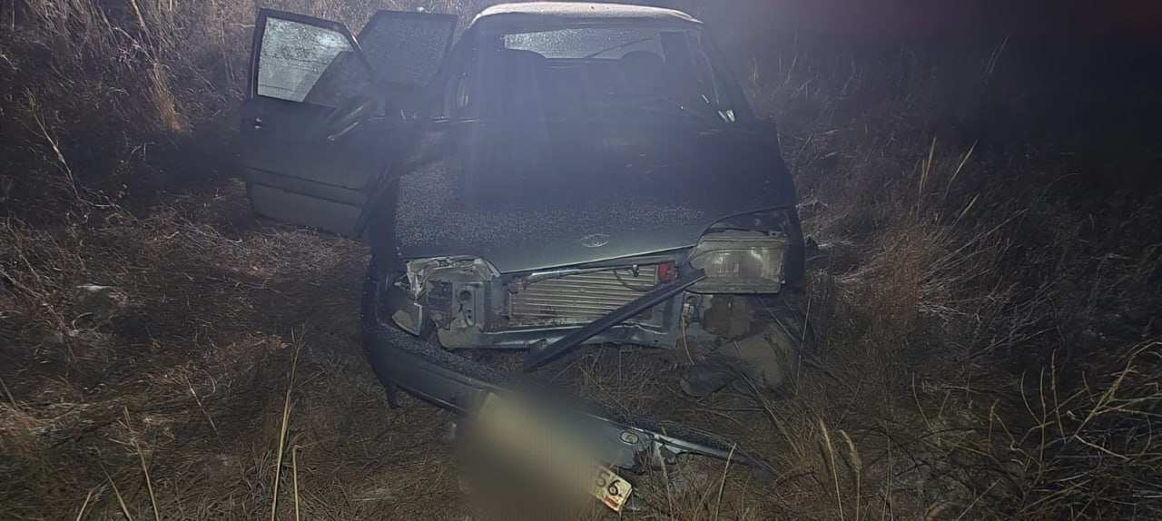 Под Соль-Илецком перевернулся «ВАЗ-211440»