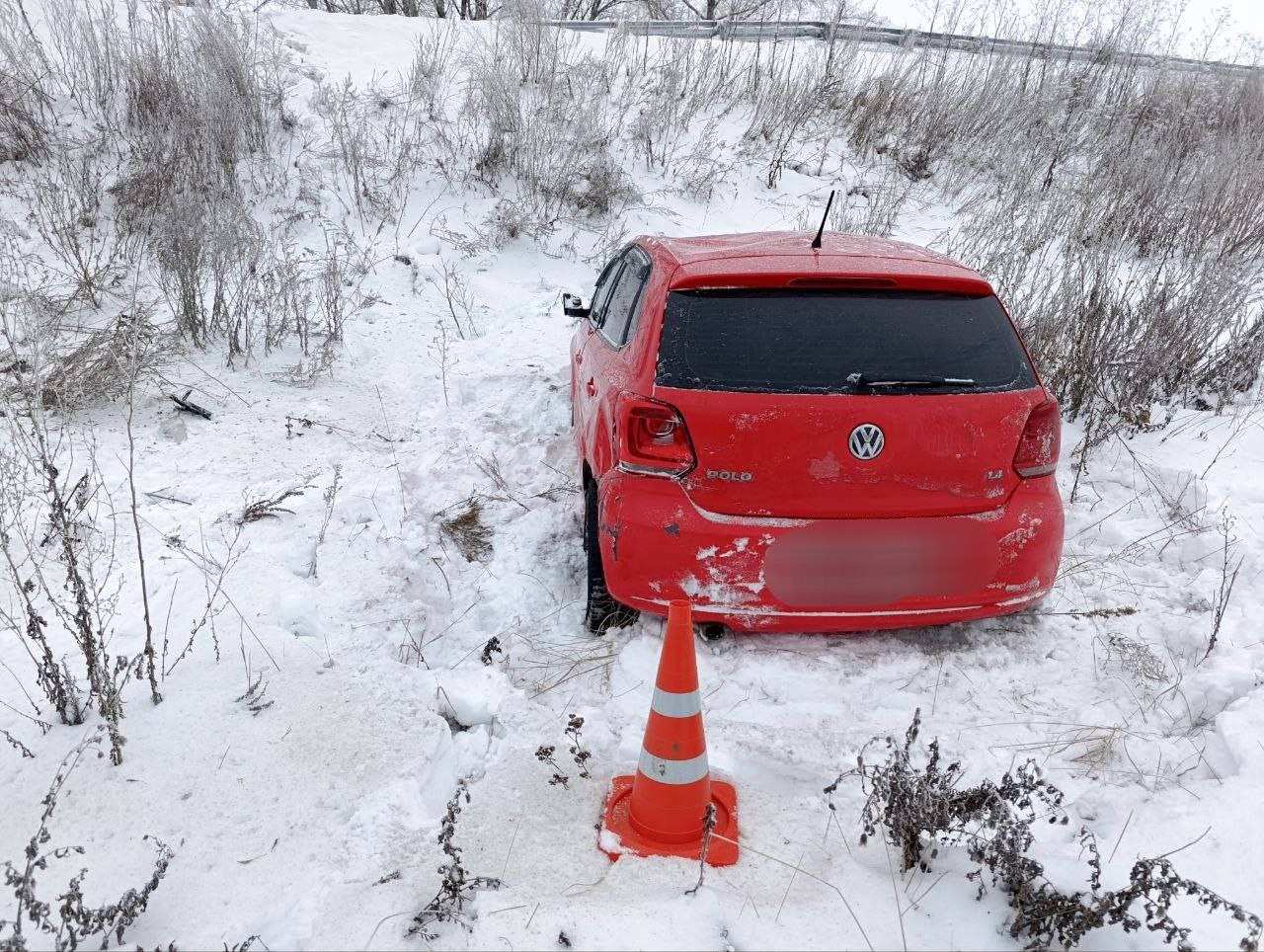 В Кувандыке перевернулся «Фольксваген Поло»
