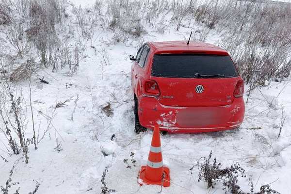 В Кувандыке перевернулся «Фольксваген Поло»