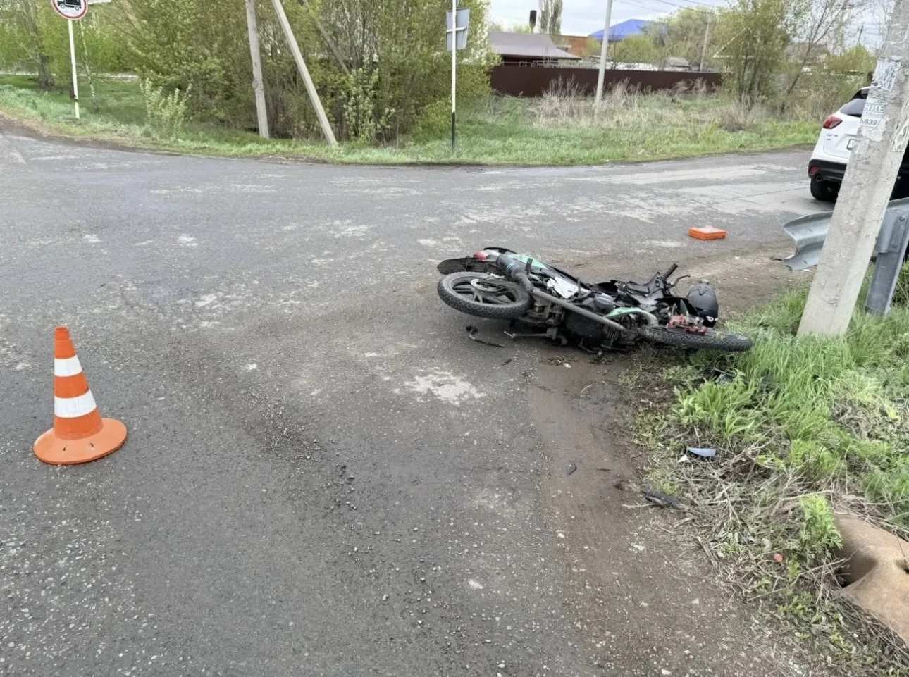 В Оренбургском районе в ДТП пострадал 17-летний водитель мопеда