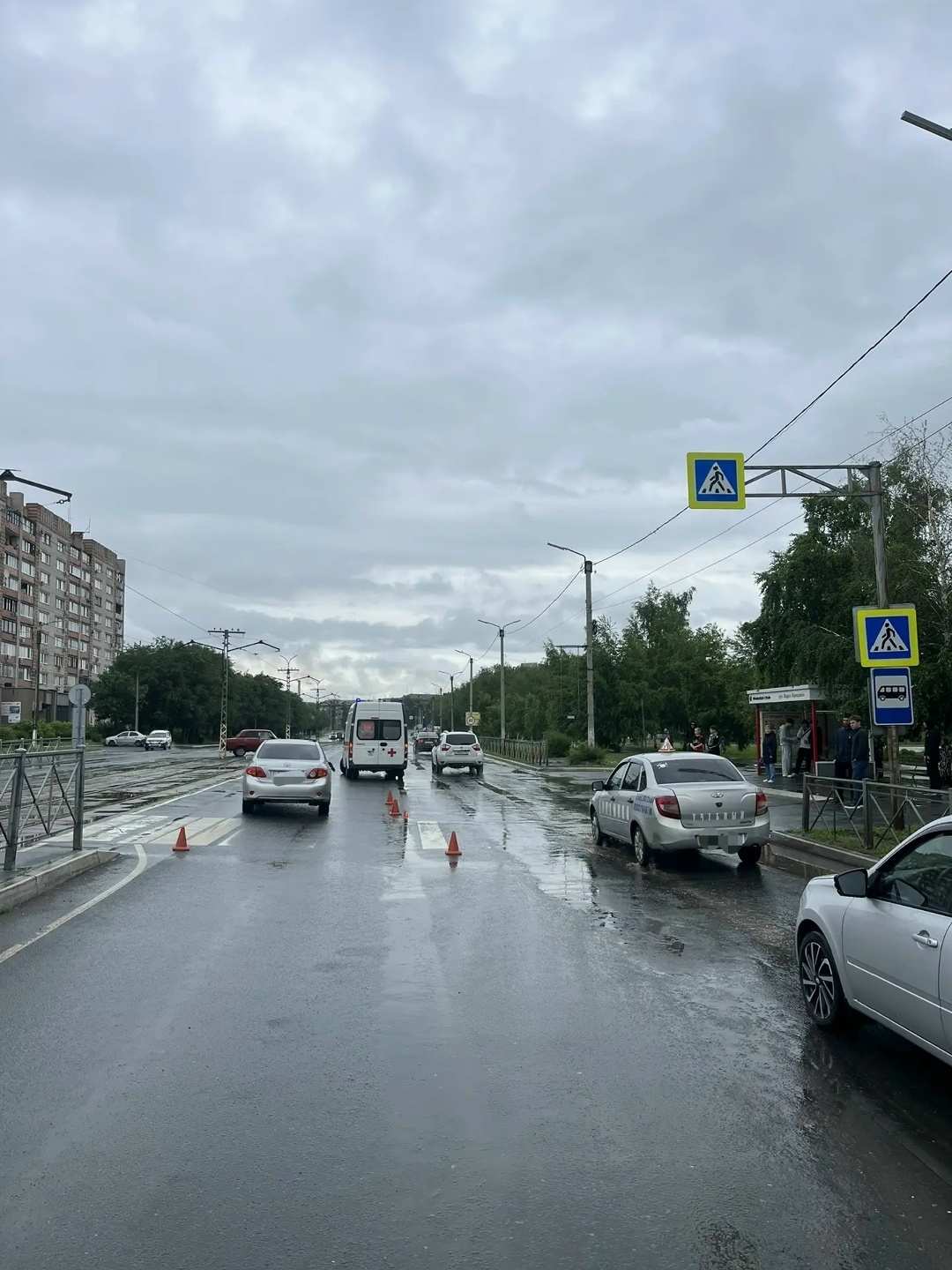 В Новотроицке водитель иномарки сбил пешехода на «зебре»