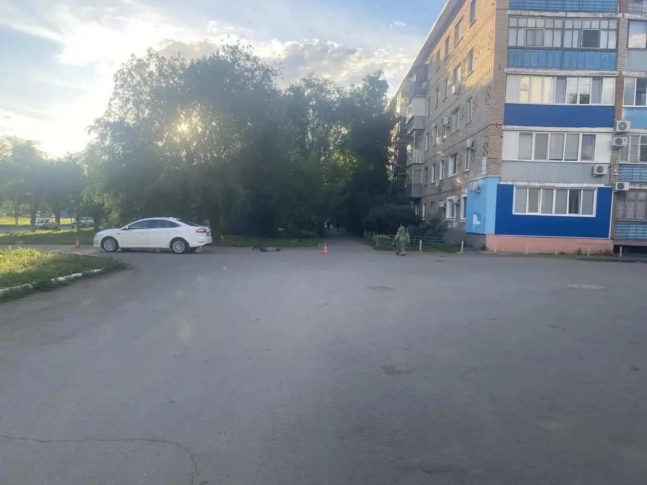 В Оренбурге водитель иномарки сбил несовершеннолетнего на самокате