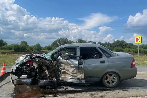 В Бузулукском районе в ДТП пострадали дети