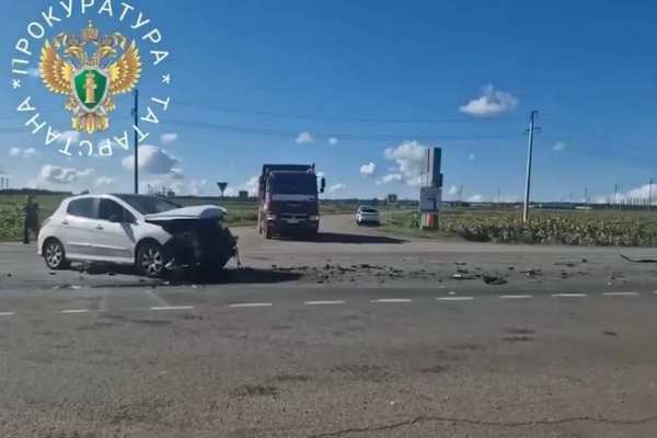 ДТП с 13 пострадавшими случилось на трассе Оренбург-Казань