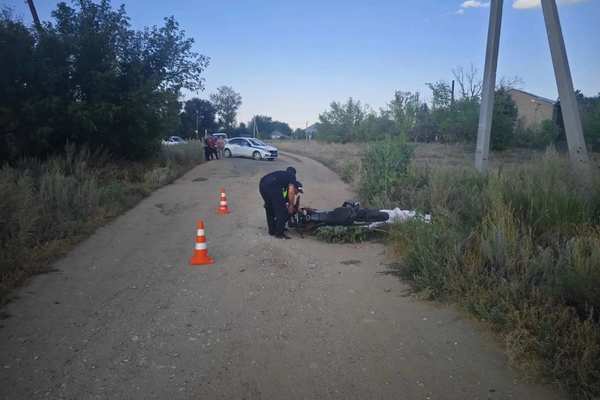 В Акбулакском районе погиб мотоциклист