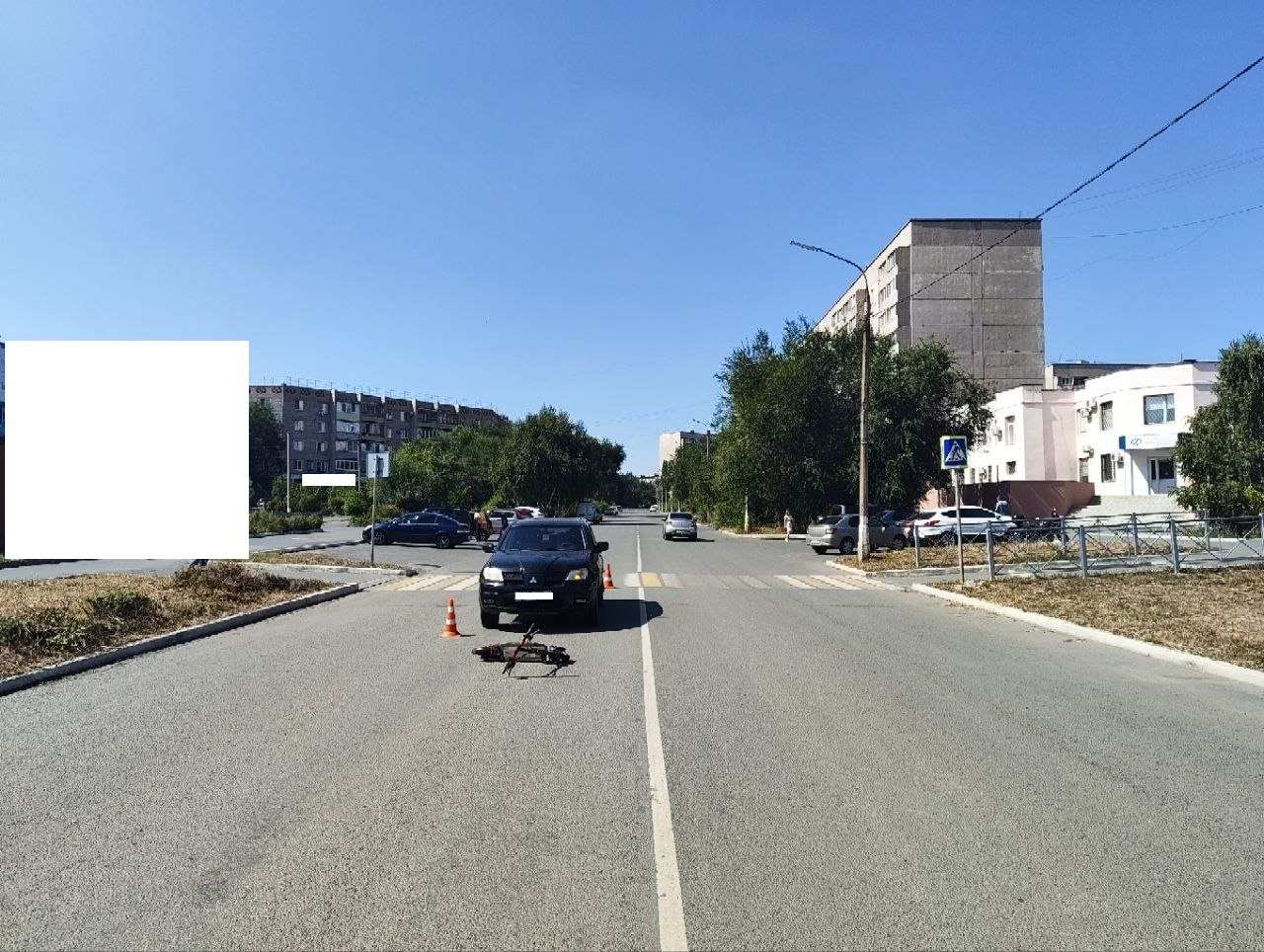 В Новотроицке после ДТП госпитализирован 7-летний пассажир электросамоката