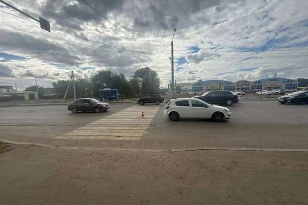 В Оренбурге на Амурской сбит 7-летний велосипедист