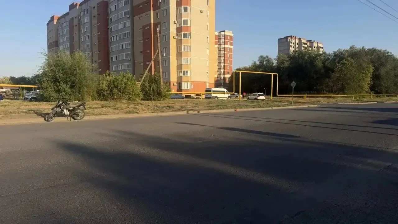 В ДТП с питбайком пострадал 15-летний оренбуржец