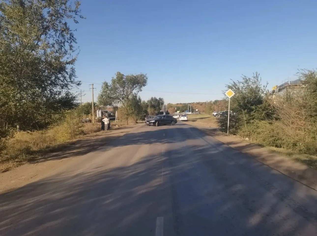 В Оренбурге в столкновении двух автомобилей пострадала пассажирка одного из них 