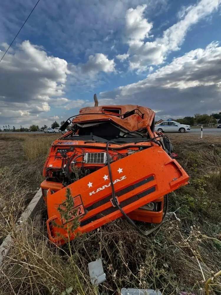Водитель «Камаза» погиб в ДТП в Илекском районе