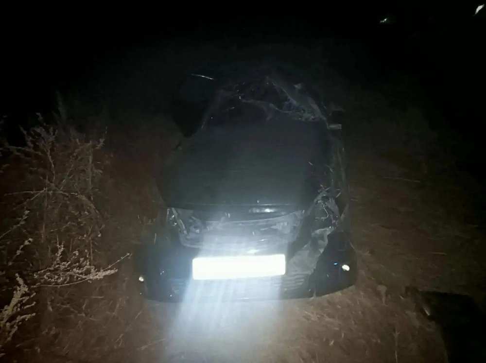 19-летний оренбуржец погиб врезавшись на автомобиле в дорожный знак 