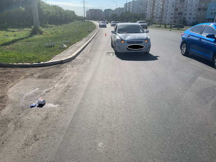 Водитель Hyundai сбил пешехода 