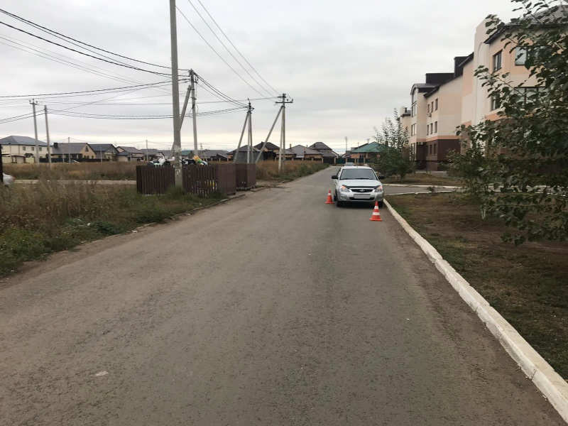 В Оренбурге автоледи наехала на несовершеннолетнего пешехода
