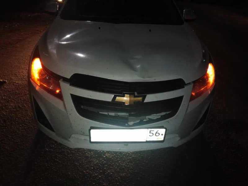 В Бузулуке водитель Chevrolet сбил пешехода