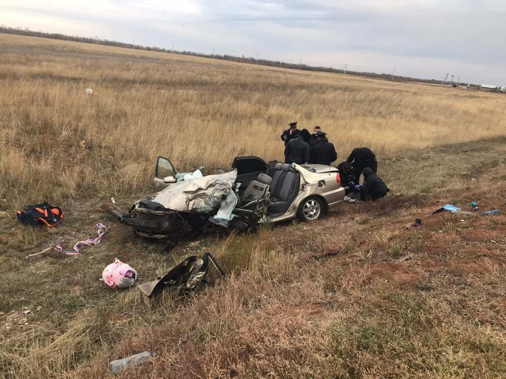 На трассе Оренбург-Акбулак погибли три человека