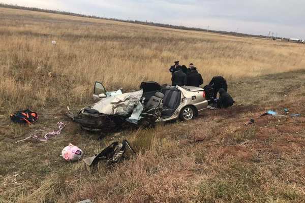 На трассе Оренбург-Акбулак погибли три человека