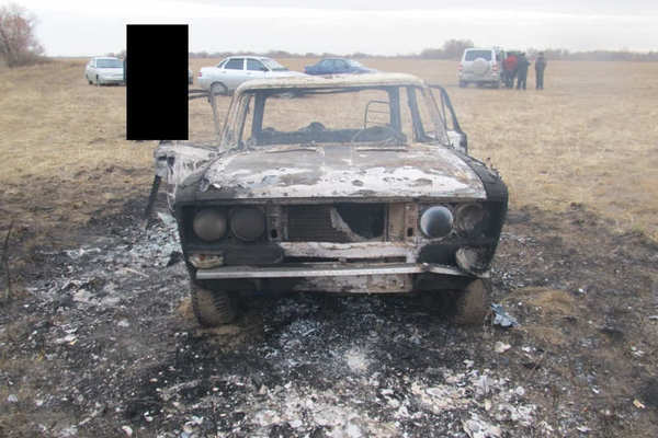 В Новоорске молодой человек угнал и сжег чужой автомобиль