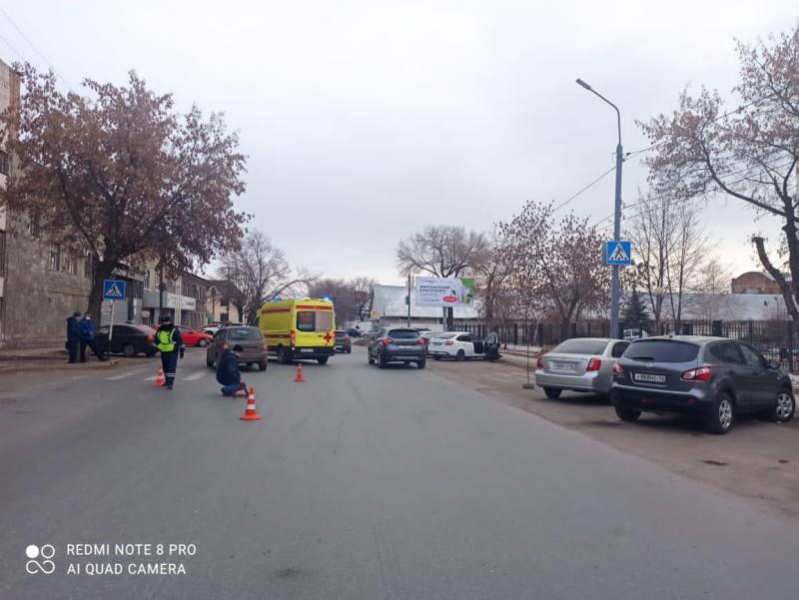 В Оренбурге водитель «Лады Калины» сбил пешехода